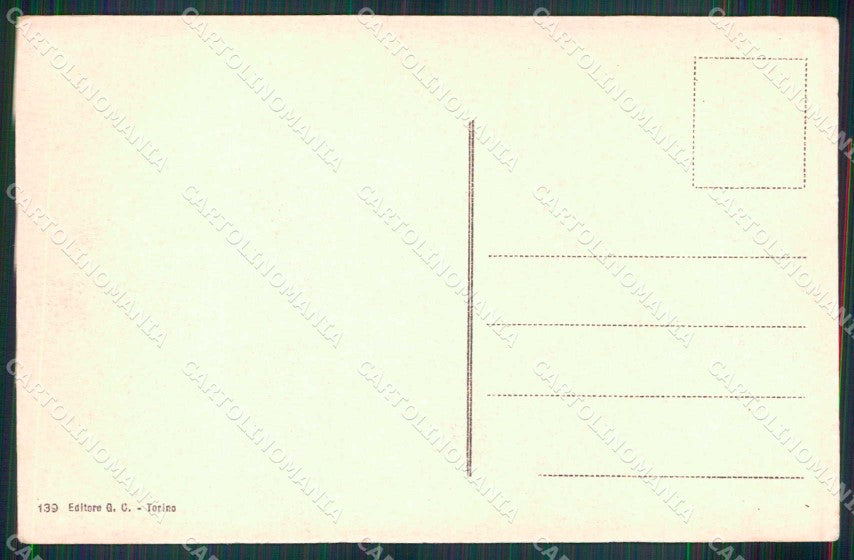 Torino Città Superga Basilica cartolina MZ9565 – retro