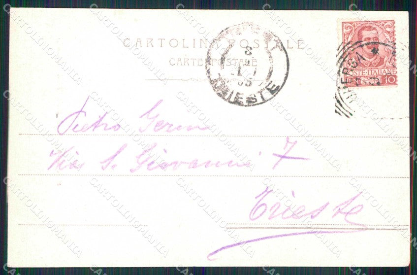 Torino Città Saluto da Superga Basilica cartolina MZ9567 – retro