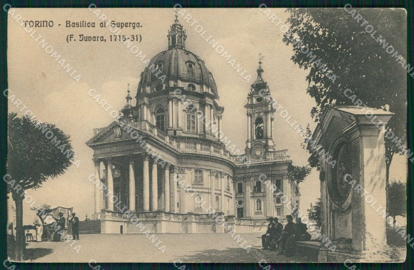 Torino Città Superga Basilica cartolina MZ9568 – fronte