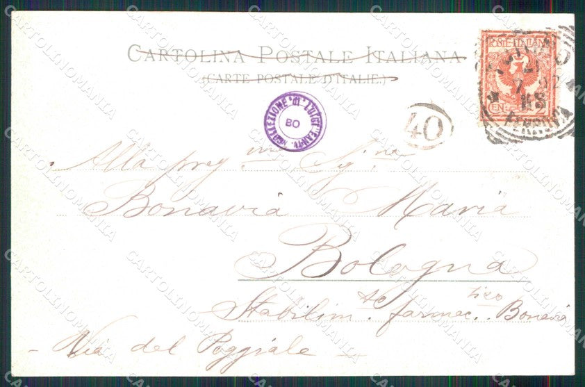 Torino Città Superga Collina Funicolare Stengel 11490 cartolina MZ9593 – retro