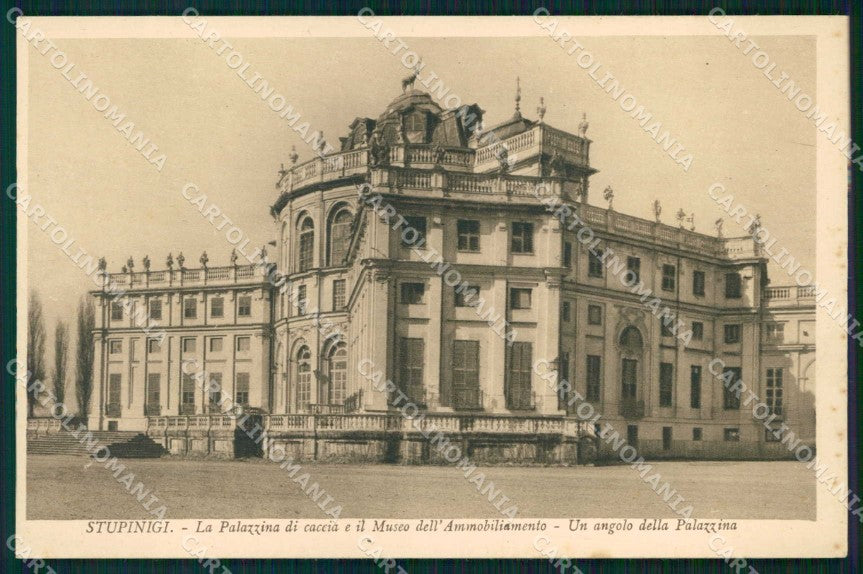 Torino Città Stupinigi Palazzina Caccia Museo Ammobiliamento cartolina MZ9626 – fronte