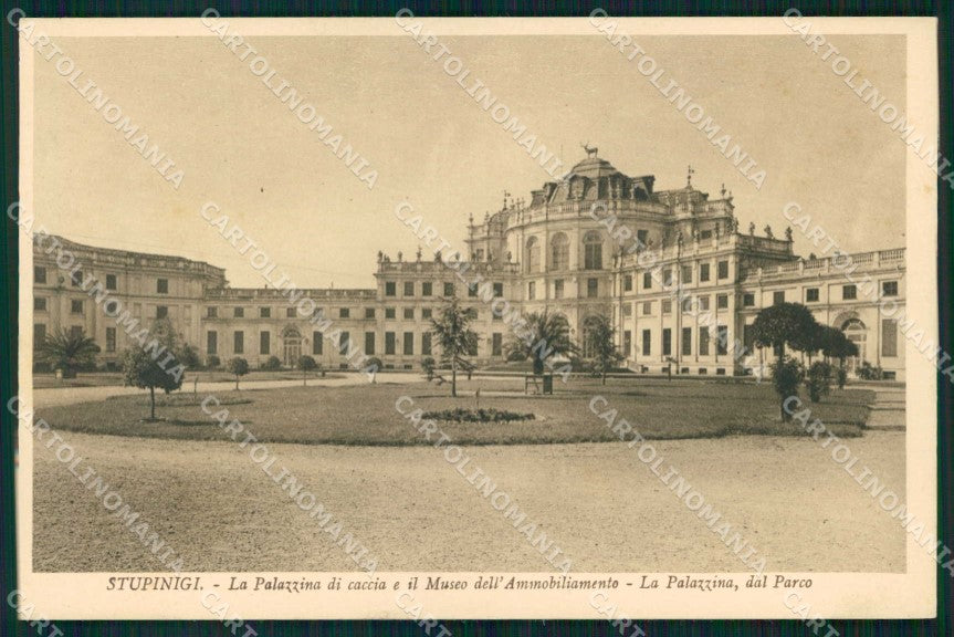 Torino Città Stupinigi Palazzina Caccia Museo Ammobiliamento cartolina MZ9628 – fronte