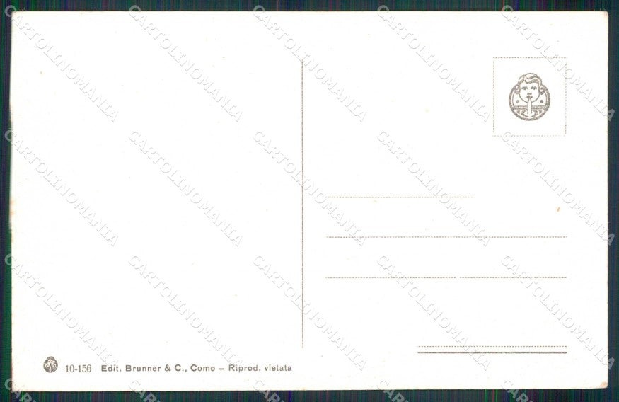 Torino Città Stupinigi Castello Reale Brunner 10 156 cartolina MZ9629 – retro