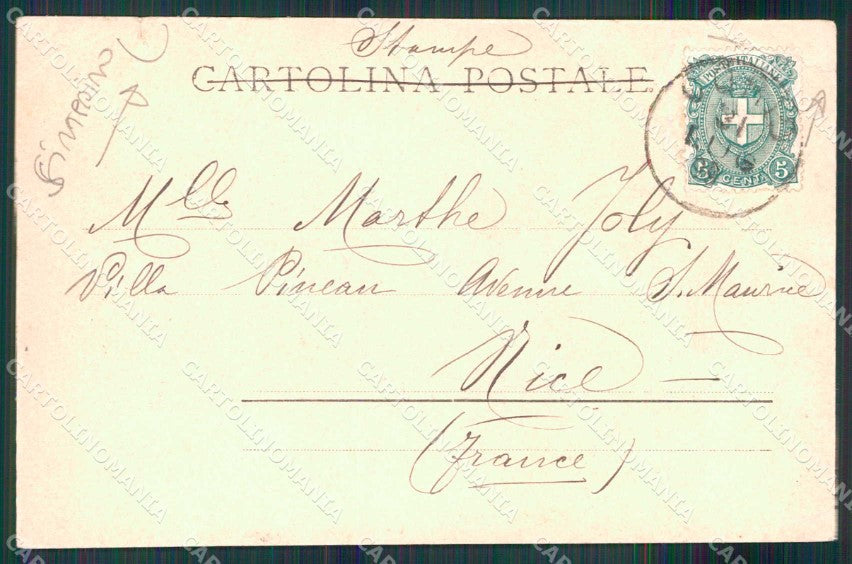 Torino Città Ricordo di Stupinigi Castel Rommler 8427 STRAPPINO cartolina MZ9630 – retro