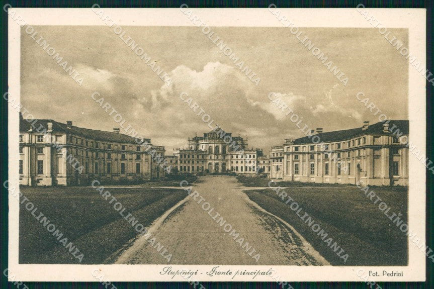 Torino Città Stupinigi Palazzina Caccia Fronte Principale cartolina MZ9635 – fronte
