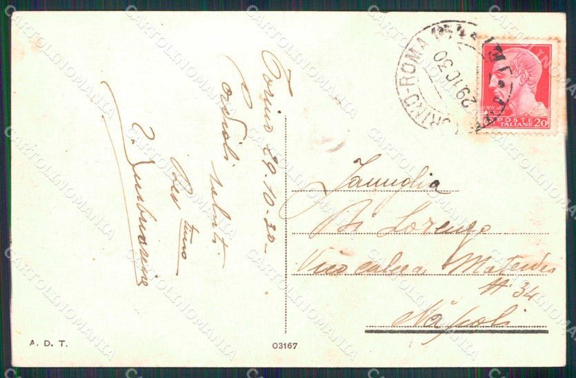 Torino Città Corso Stupinigi Caserma da Bormida cartolina MZ9642 – retro