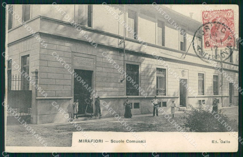 Torino Città Mirafiori Scuole Comunali cartolina MZ9643 – fronte