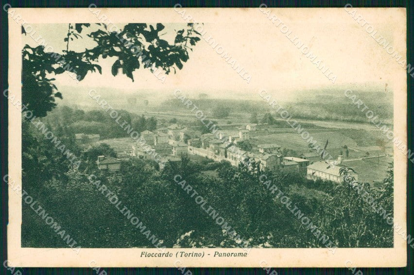 Torino Città Fioccardo Panorama cartolina MZ9652 – fronte