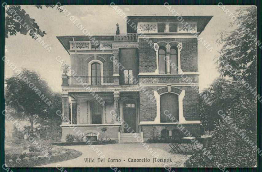 Torino Città Cavoretto Villa del Corno cartolina MZ9669 – fronte