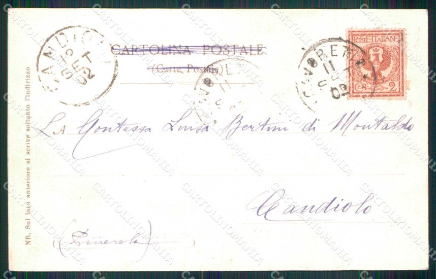 Torino Città Cavoretto Panorama cartolina MZ9679 – retro