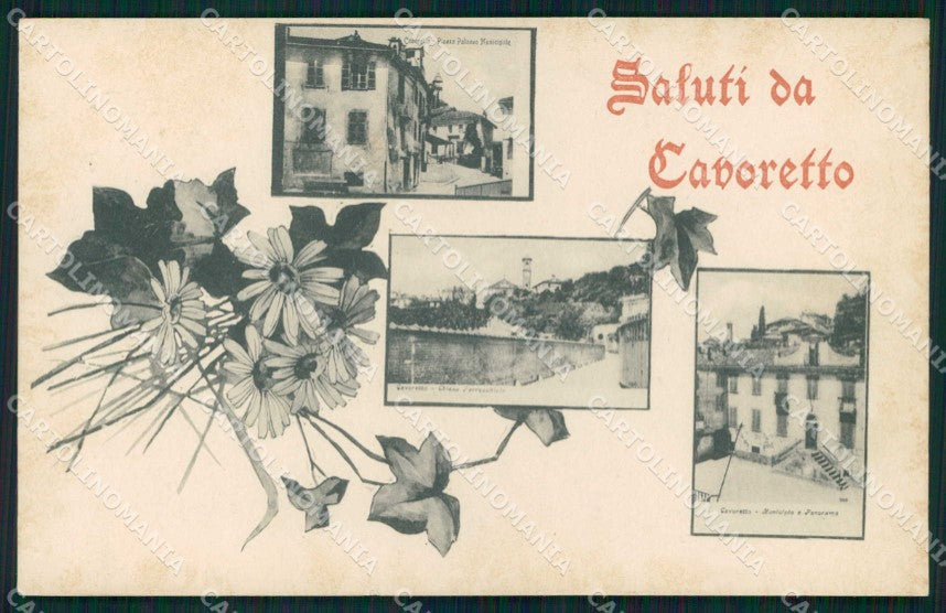 Torino Città Saluti da Cavoretto cartolina MZ9686 – fronte