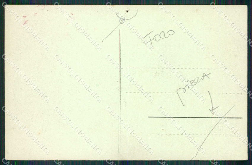Torino Città Monumento Garibaldi PIEGA FORO Stereoview cartolina MZ9692 – retro