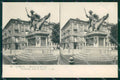 Torino Città Monumento Principe Ferdinando Stereoview cartolina MZ9695 – fronte