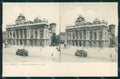 Torino Città Palazzo Madama Tram Stereoview cartolina MZ9702 – fronte