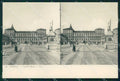 Torino Città Castello Reale Stereoview cartolina MZ9705 – fronte