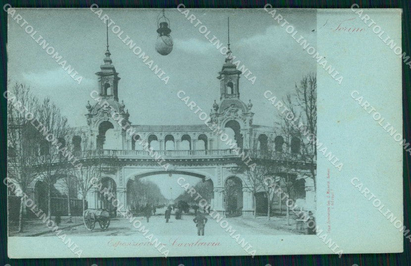 Torino Città Expo Fine Ottocento Cavalcavia cartolina MZ9736 – fronte