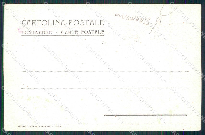 Torino Città Esposizione Arte Duca d'Aosta in Visita STRAPPINO cartolina MZ9756 – retro