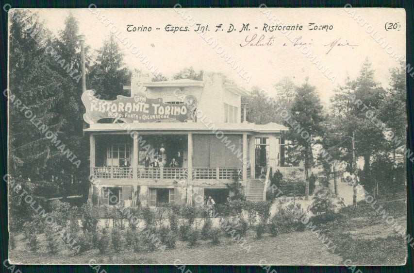 Torino Città Esposizione Arte Ristorante Torino cartolina MZ9762 – fronte