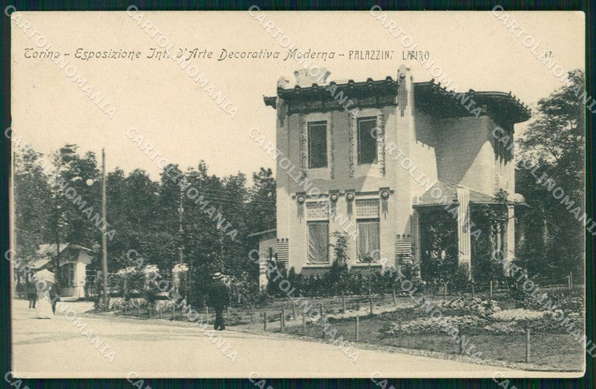 Torino Città Esposizione Arte Palazzina Lauro cartolina MZ9769 – fronte