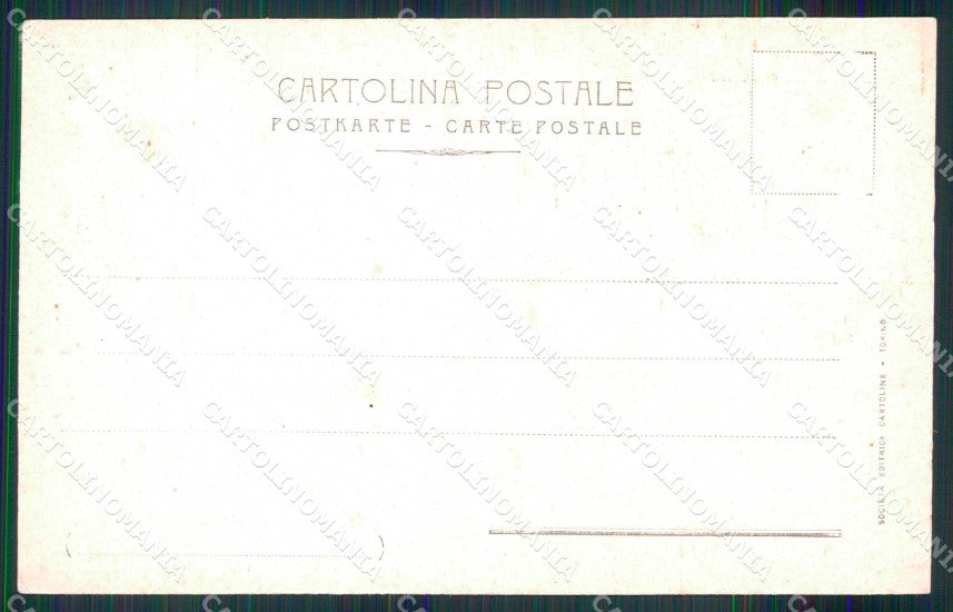 Torino Città Esposizione Arte Veduta dalle Fontane Monumentali cartolina MZ9814 – retro