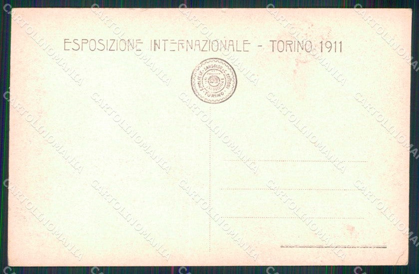 Torino Città Esposizione Padiglione Belgio cartolina MZ9838 – retro