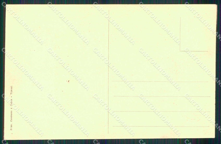Torino Città Esposizione Padiglione Italiani all'Estero cartolina MZ9840 – retro