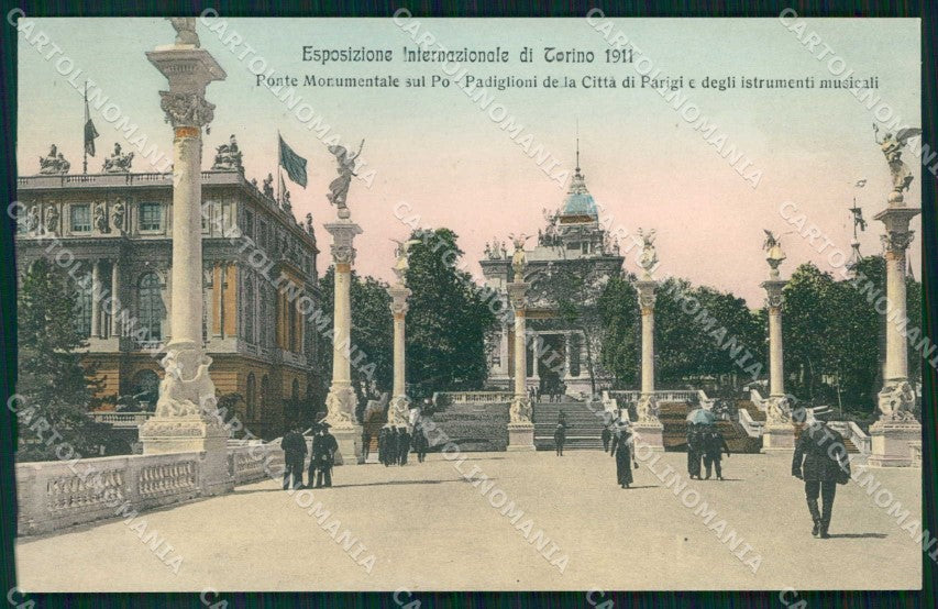 Torino Città Esposizione Città di Parigi Alterocca 11399 cartolina MZ9851 – fronte