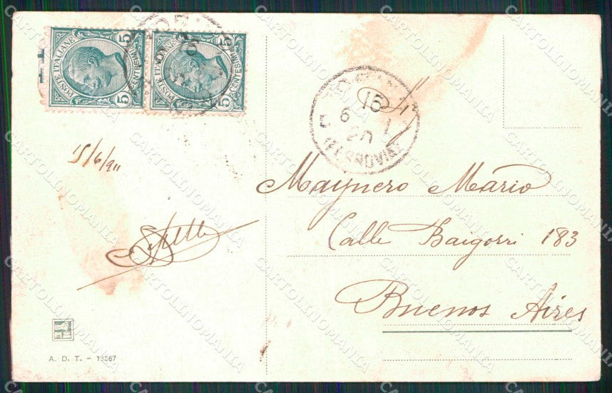 Torino Città Esposizione Imbarco Piazza Vittorio Emanuele cartolina MZ9857 – retro