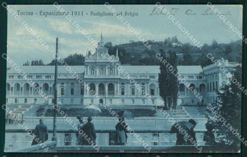 Torino Città Esposizione Padiglione Belgio cartolina MZ9865 – fronte