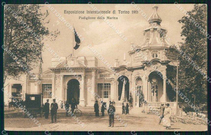 Torino Città Esposizione Padiglione Marina Alterocca 12415 cartolina MZ9867 – fronte