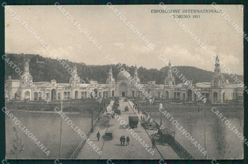 Torino Città Esposizione Facciata Padiglioni cartolina MZ9871 – fronte
