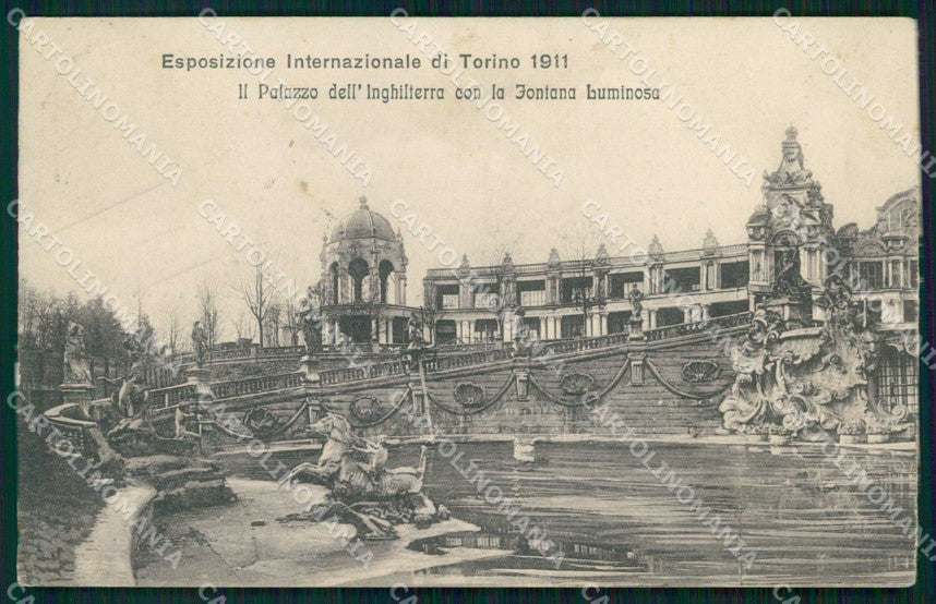 Torino Città Espos Palazzo Inghilterra Alterocca 11711 ABRASA cartolina MZ9881 – fronte