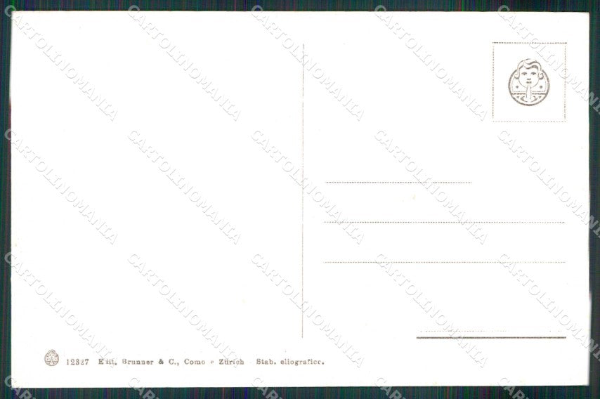 Torino Città Esposizione Ingresso Principale Brunner 12327 cartolina MZ9886 – retro