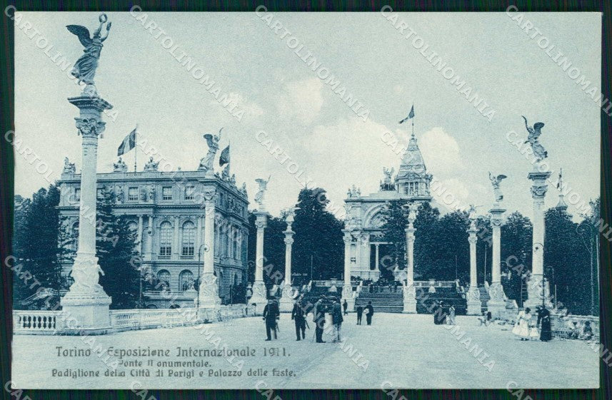Torino Città Esposizione Città di Parigi Brunner 12320 cartolina MZ9888 – fronte