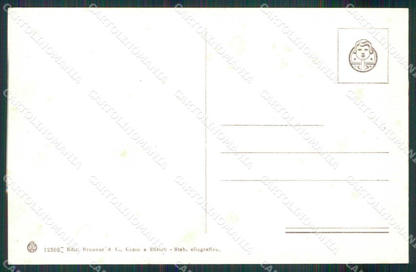 Torino Città Esposizione Villaggio Alpestre Brunner 12302 cartolina MZ9892 – retro