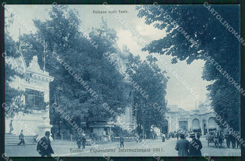 Torino Città Esposizione Palazzo delle Feste Brunner 12329 cartolina MZ9893 – fronte