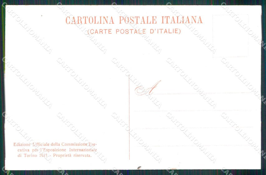 Torino Città Esposizione Inaugurazione Stadium cartolina MZ9899 – retro