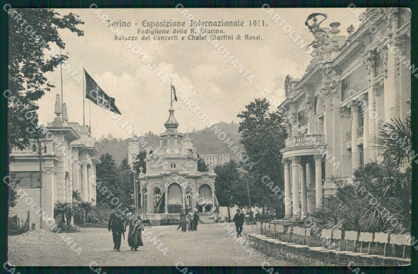 Torino Città Esposizione Regia Marina Brunner 12328 SCOLLATA cartolina MZ9900 – fronte