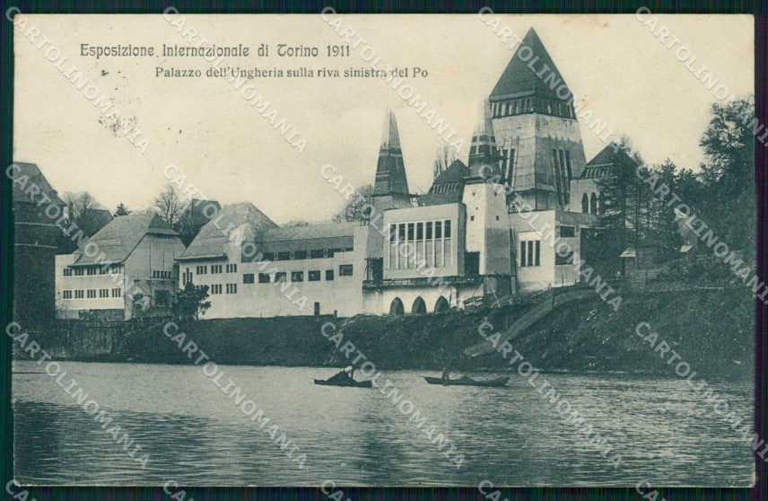 Torino Città Esposizione Ungheria Alterocca 11693 ABRASA cartolina MZ9906 – fronte