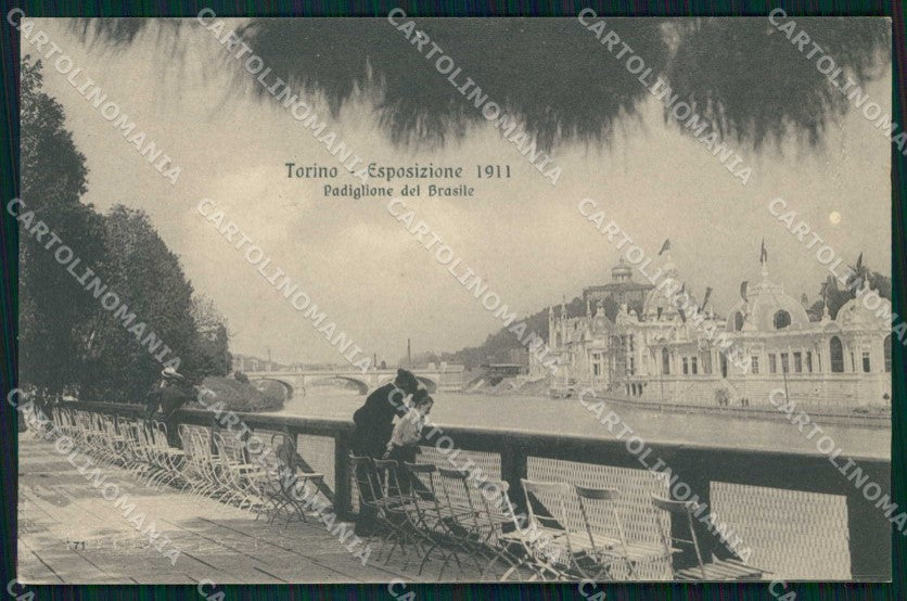 Torino Città Esposizione Padiglione Brasile cartolina MZ9913 – fronte
