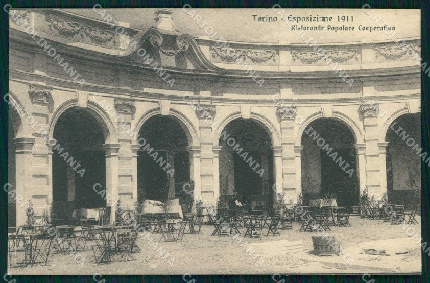 Torino Città Esposizione Ristorante Popolare Cooperativo cartolina MZ9922 – fronte