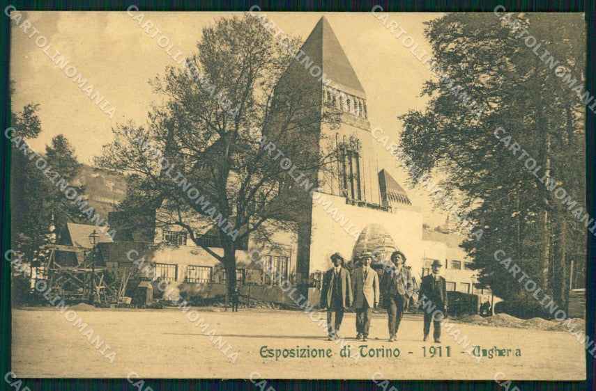 Torino Città Esposizione Padiglione Ungheria cartolina MZ9940 – fronte