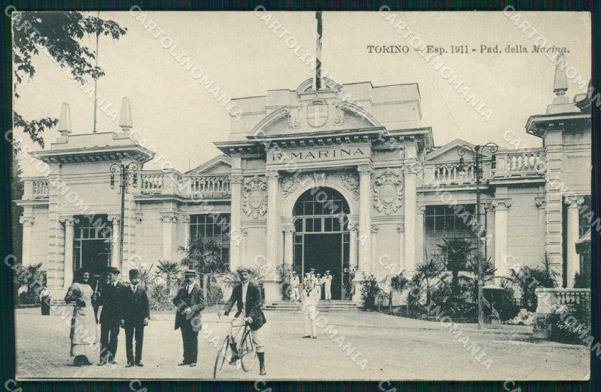 Torino Città Esposizione Padiglione della Marina cartolina MZ9947 – fronte