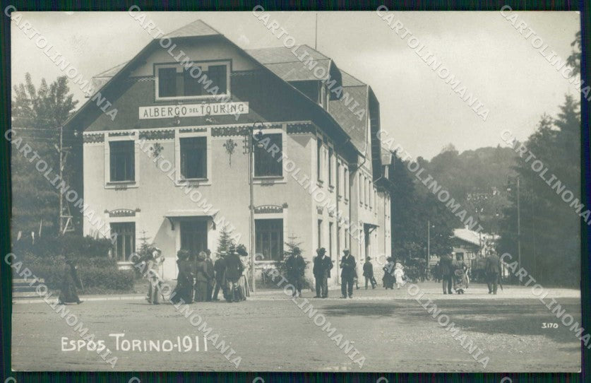 Torino Città Esposizione Albergo del Touring Foto cartolina MZ9961 – fronte