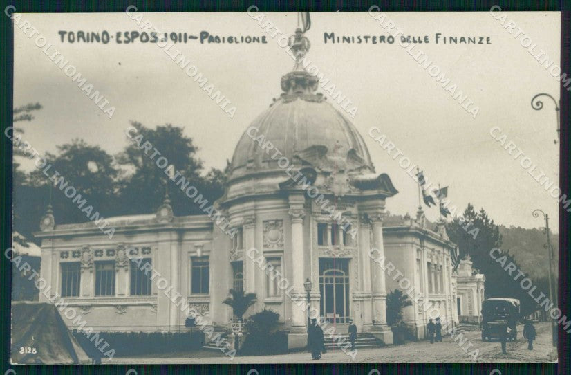 Torino Città Esposizione Padiglione Ministero Finanze Foto cartolina MZ9962 – fronte