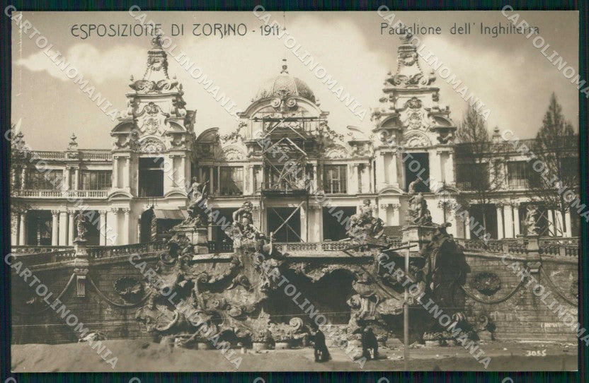 Torino Città Esposizione Padiglione Inghilterra Foto cartolina MZ9963 – fronte