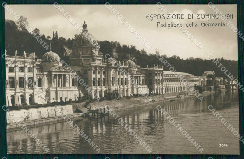 Torino Città Esposizione Padiglione Germania Foto cartolina MZ9964 – fronte