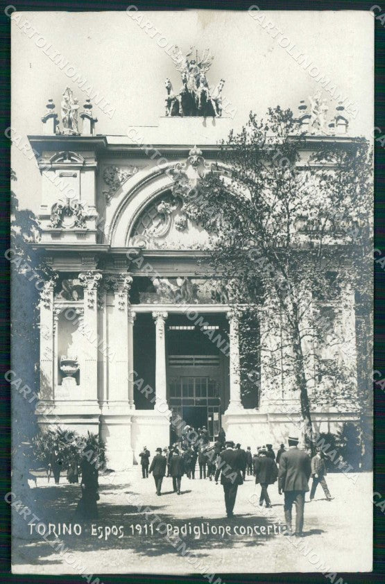 Torino Città Esposizione Padiglione Concerti Foto cartolina MZ9975 – fronte