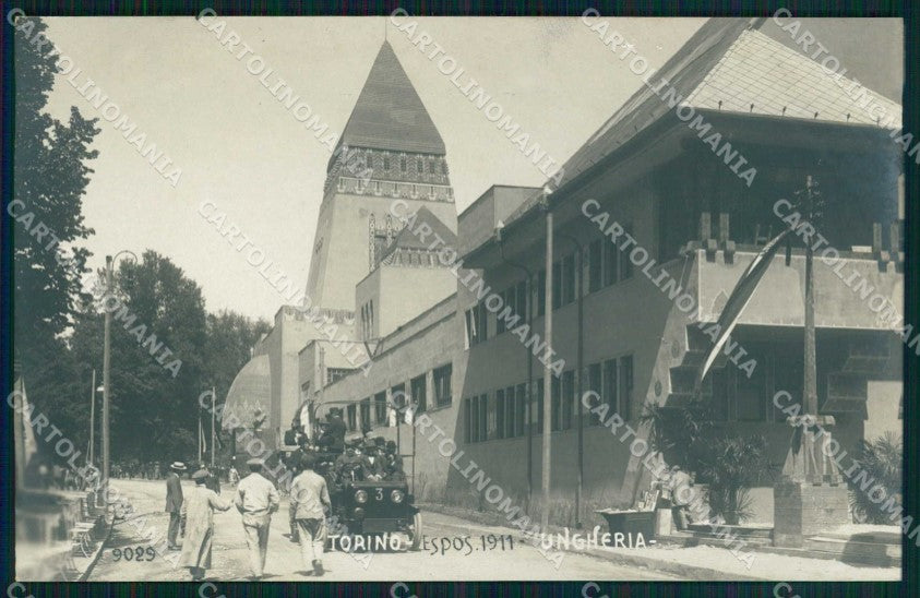 Torino Città Esposizione Padiglione Ungheria Foto cartolina MZ9983 – fronte
