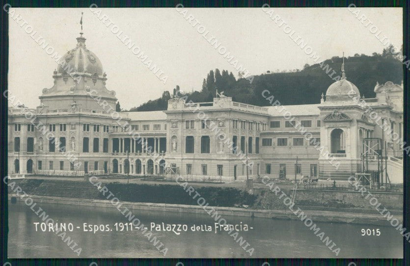 Torino Città Esposizione Palazzo della Francia Foto cartolina MZ9992 – fronte